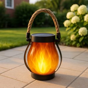 Solarlanterner med dansende flammeeffekt | FLAMLUX