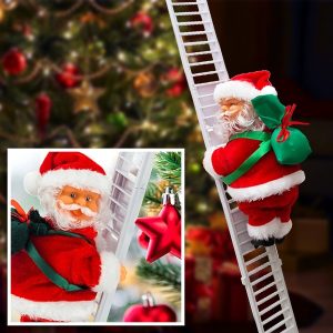 Stigeklatrende julemand | LADDERSANTA
