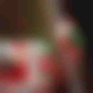 Stigeklatrende julemand | LADDERSANTA