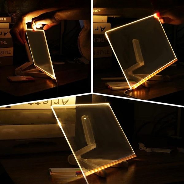 Øjenvenlig LED tavle