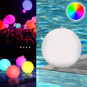 Oppustelig flydende poolbelysning | POOLGLO