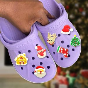 Julelysende sko-vedhæng (7 stk) | SHINETAGS