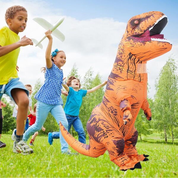 gaveidé dinosaurkostume