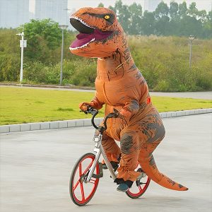 Oppusteligt dinosaurkostume | TREXCOS